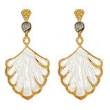 Shell Fan Earring