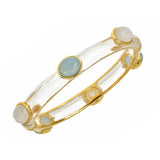 Six-Stone Bangle